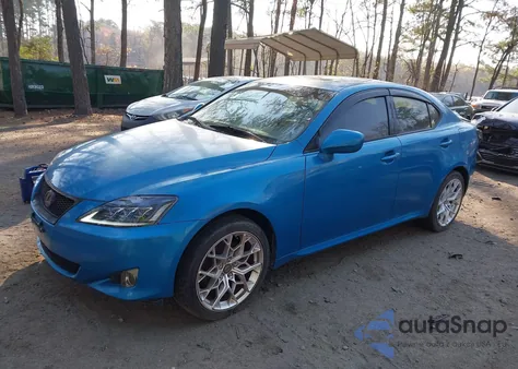 2007 Lexus Is 250 from USA, damaged, VIN JTHCK262672018043